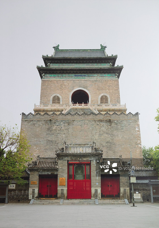 北京钟鼓楼图片素材