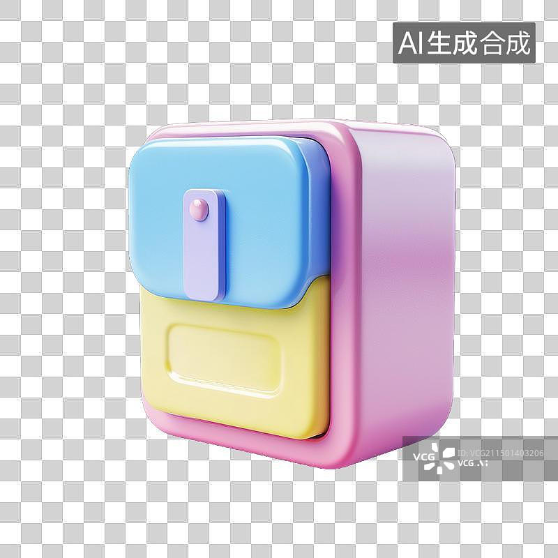 【AI数字艺术】卡通抽屉 柜子图片素材