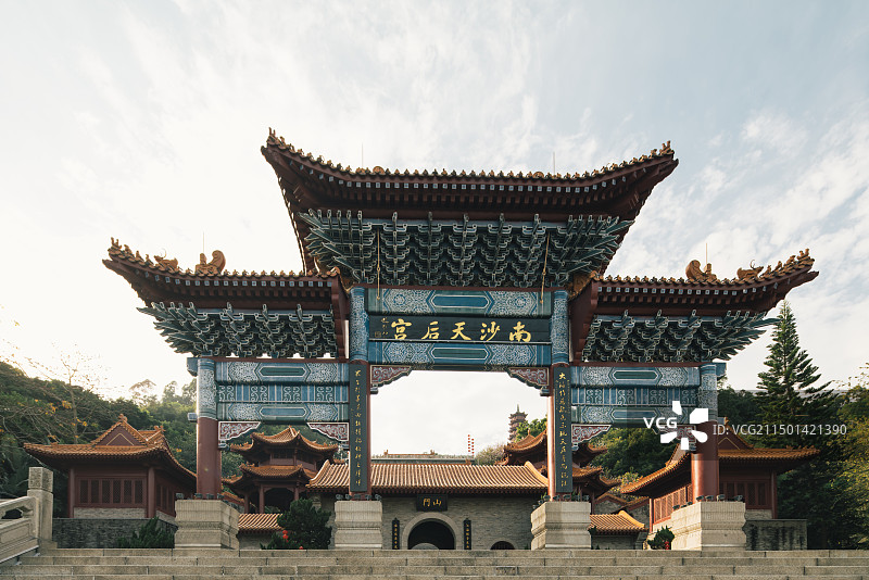 广州南沙天后宫图片素材