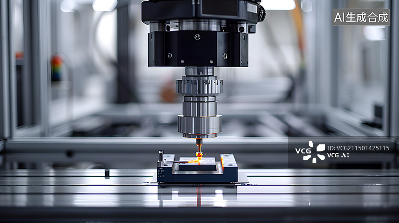 【AI数字艺术】光刻工业背景图片素材