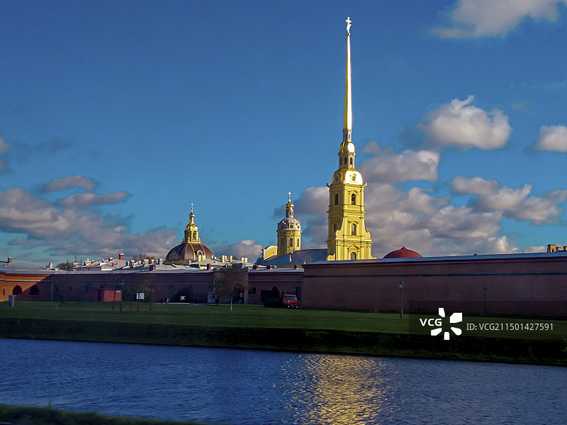 俄罗斯彼得保罗要塞图片素材