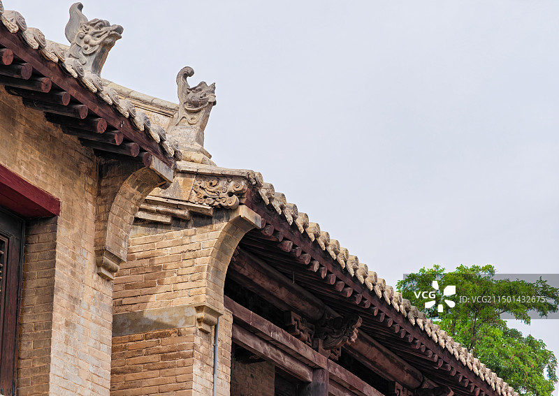 焦作市博爱县著名景点寨卜昌古建筑群图片素材