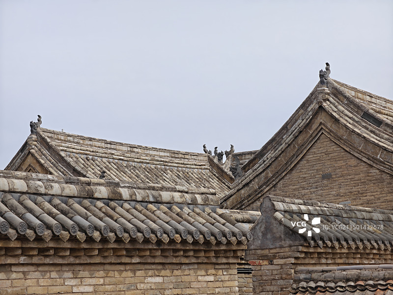 焦作市博爱县著名景点寨卜昌古建筑群图片素材