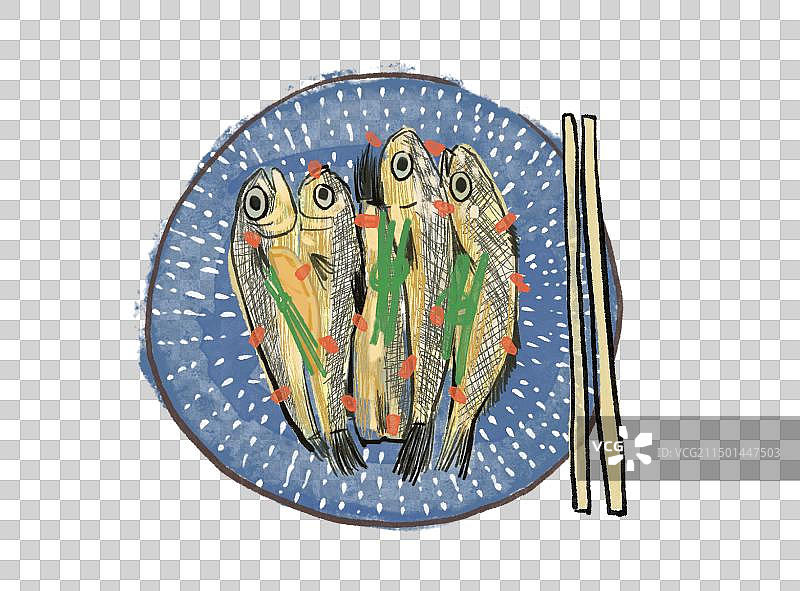 家常菜-清蒸小黄鱼图片素材