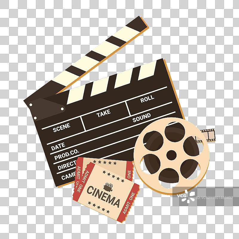 复古电影海报模板背景图片素材