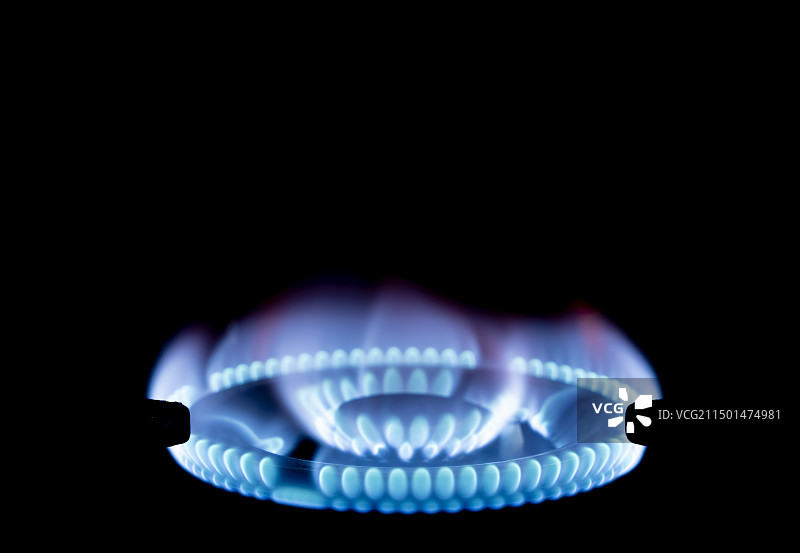 燃气灶火焰图片素材