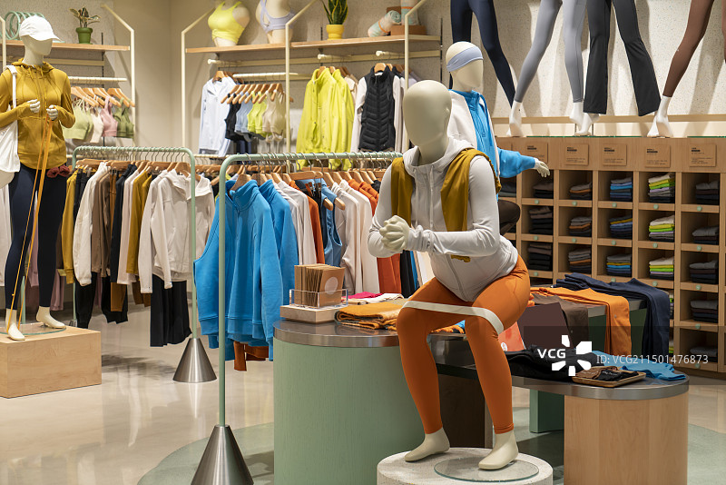 休闲服装店图片素材