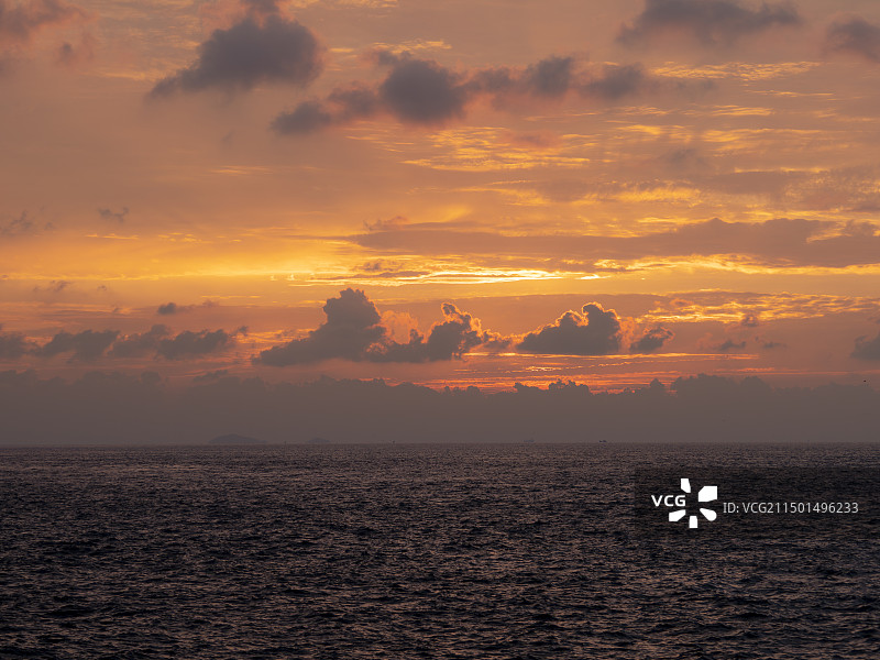 青岛八仙墩日出图片素材