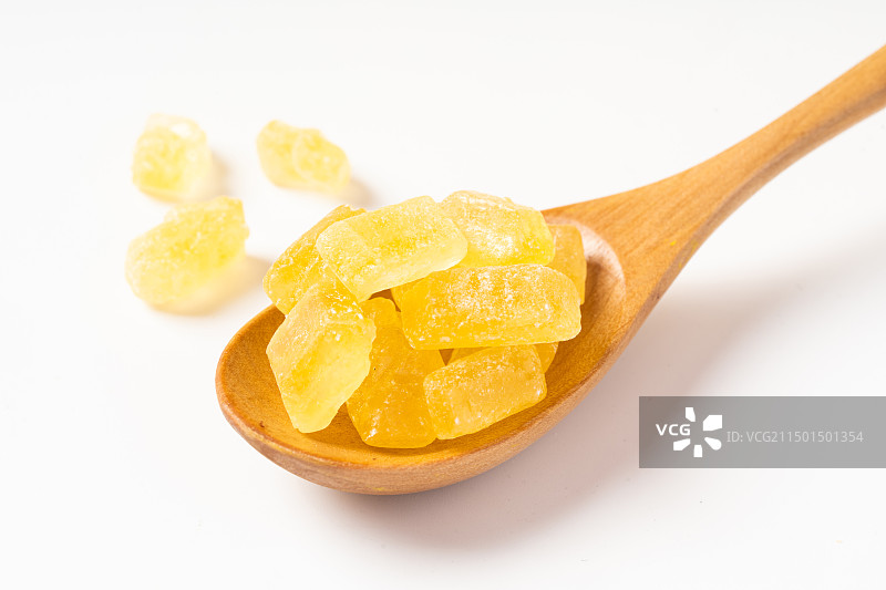 传统黄冰糖图片素材