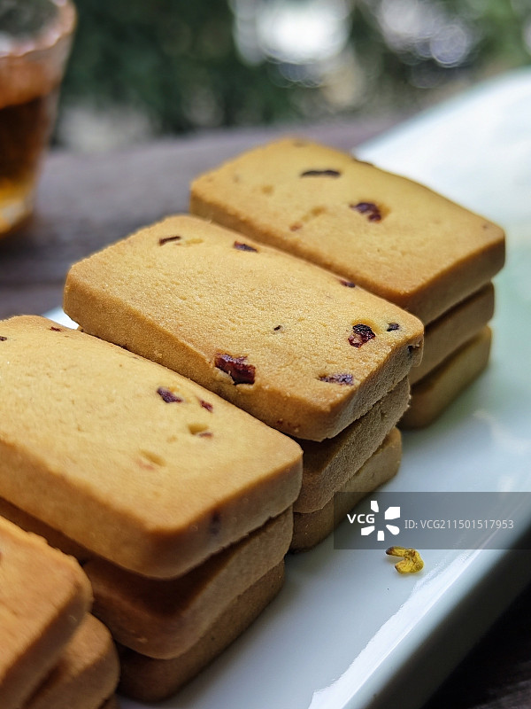 蔓越莓饼干图片素材