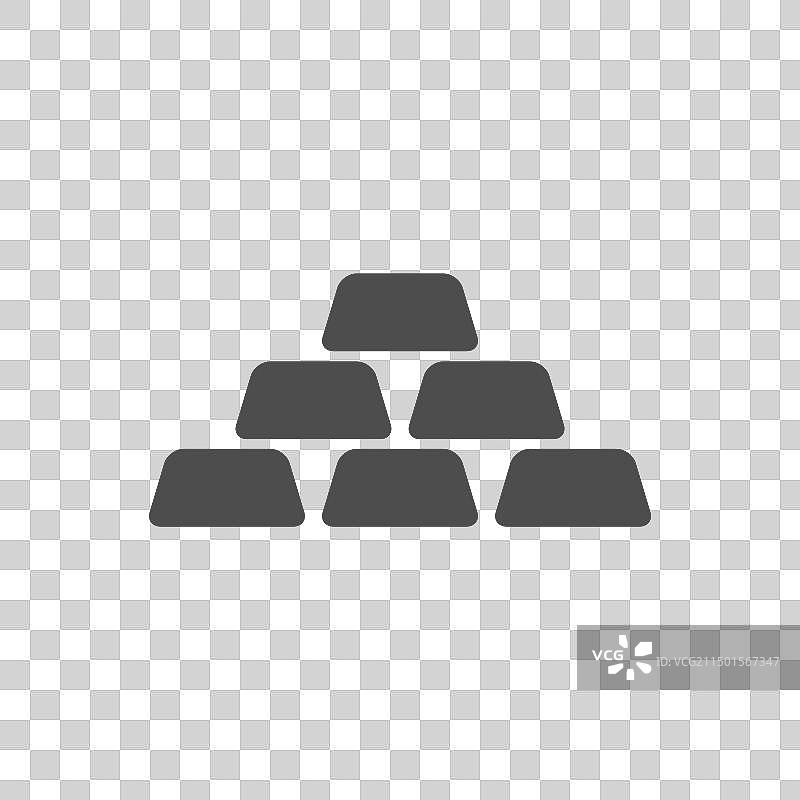 金条字形图标图片素材