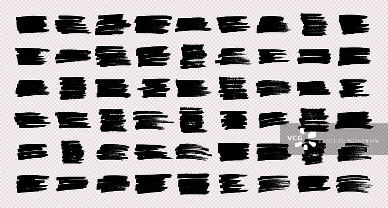 黑色马克笔涂鸦图片素材