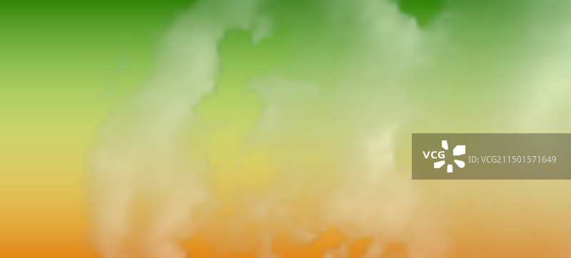 现代彩色渐变背景与云朵图片素材