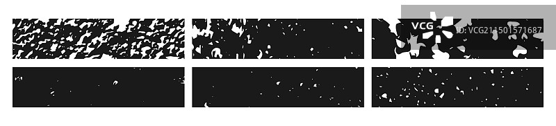 黑色Grunge风格banner合集图片素材