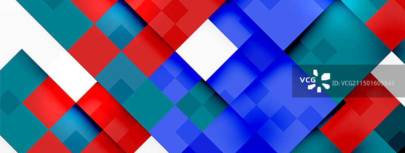 彩色红白蓝格子图案背景图片素材