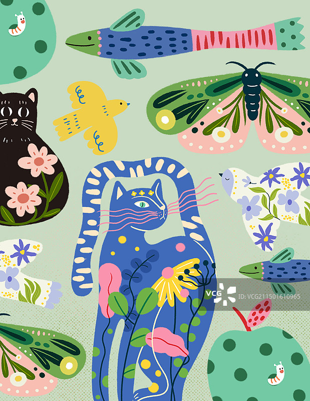 彩色的梦图片素材