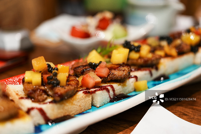 美味的鹅肝图片素材