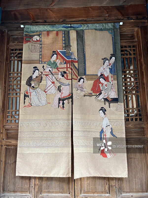 古代美女图图片素材