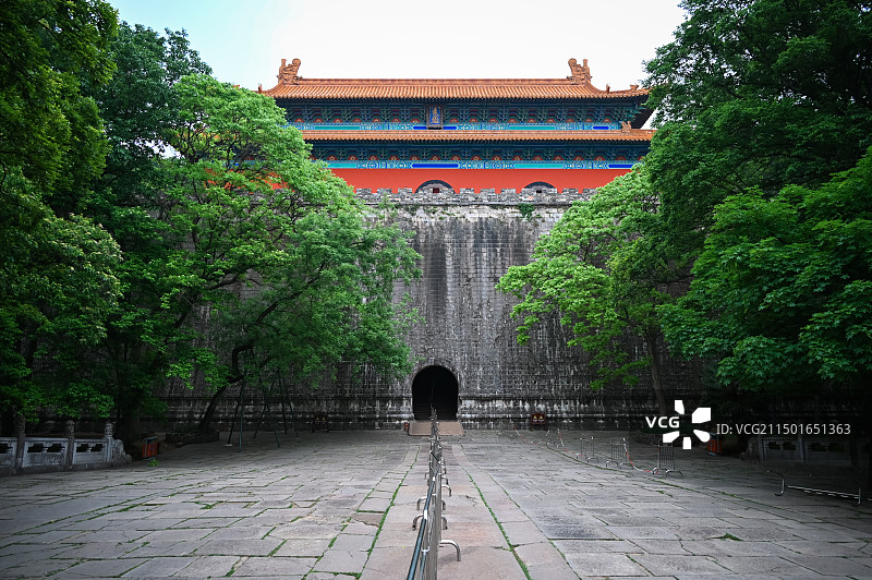南京明孝陵图片素材
