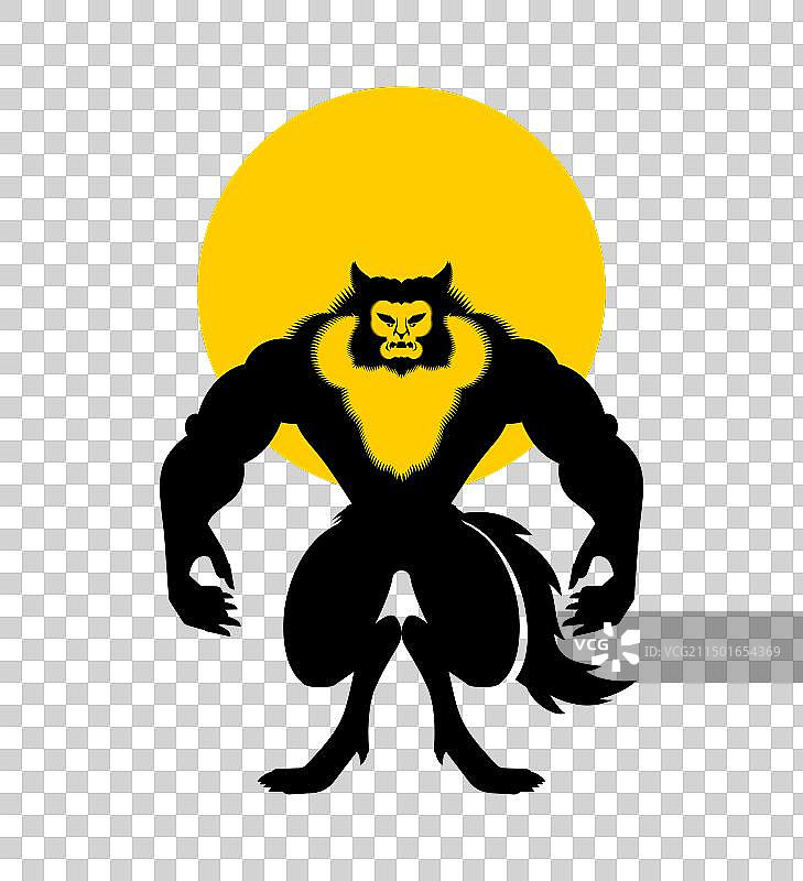 狼人隔离狼人怪物狼人图片素材