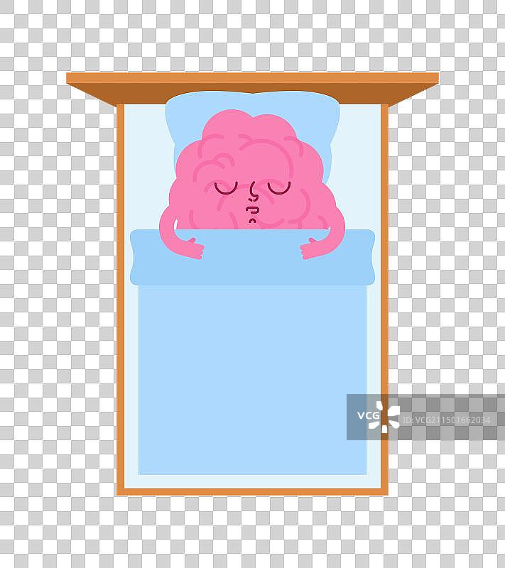 睡眠中的大脑图片素材