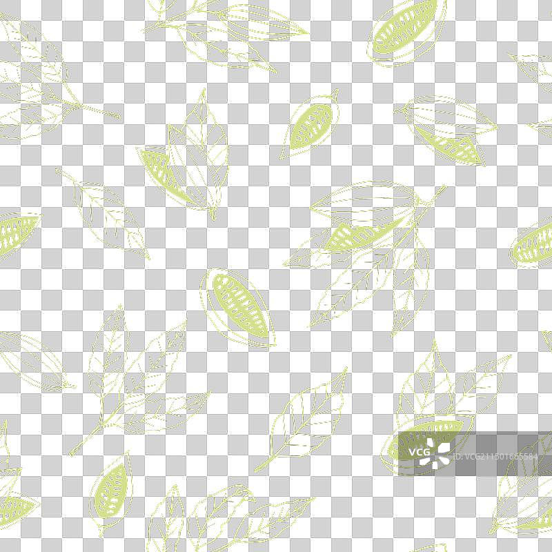 手绘涂鸦可可无缝图案图片素材