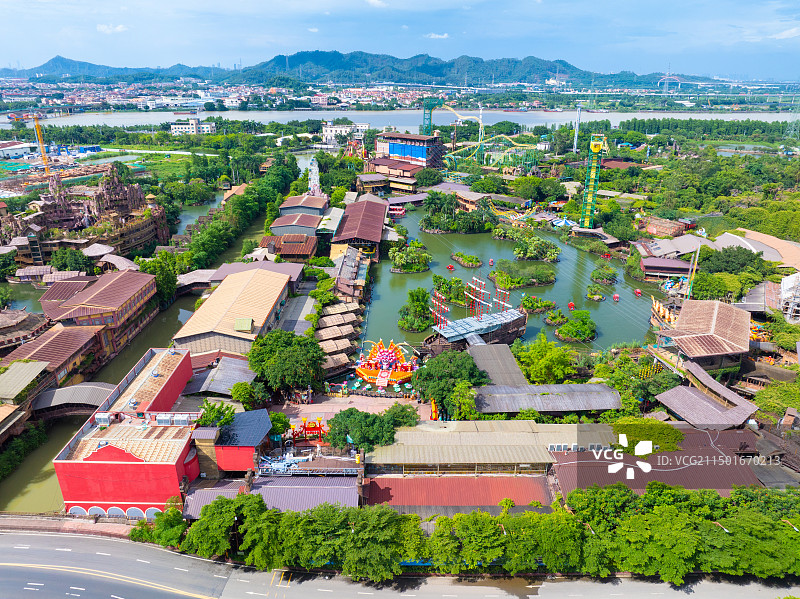 佛山市顺德区5A景点长鹿旅游休博园、长鹿农庄图片素材