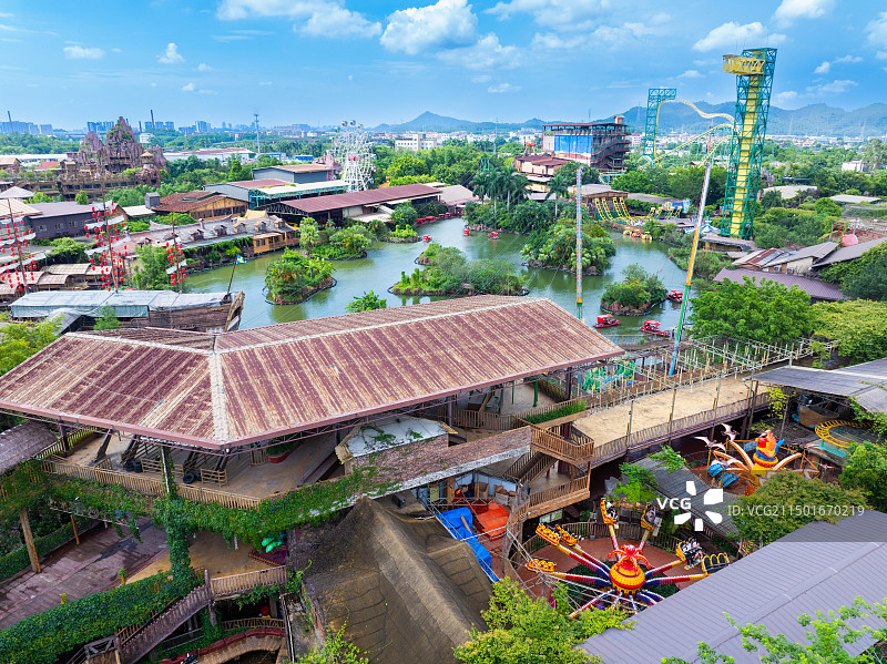 佛山市顺德区5A景点长鹿旅游休博园、长鹿农庄图片素材