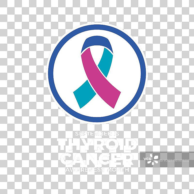 九月是甲状腺癌宣传月海报图片素材