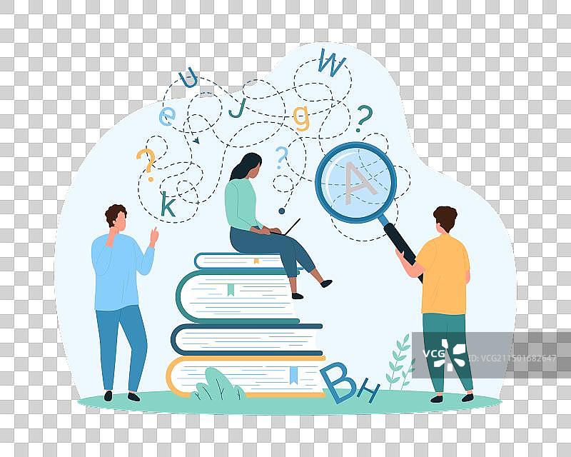 阅读障碍学习阅读理解图片素材