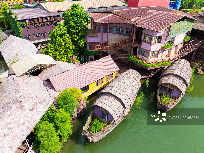 佛山市顺德区5A景点长鹿旅游休博园、长鹿农庄图片素材