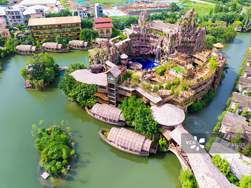 佛山市顺德区5A景点长鹿旅游休博园、长鹿农庄图片素材