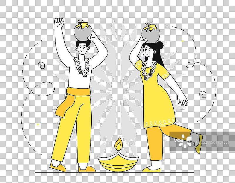 大宝森节简约设计图片素材