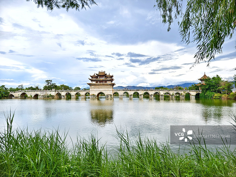 红河建水十七孔桥（三）图片素材