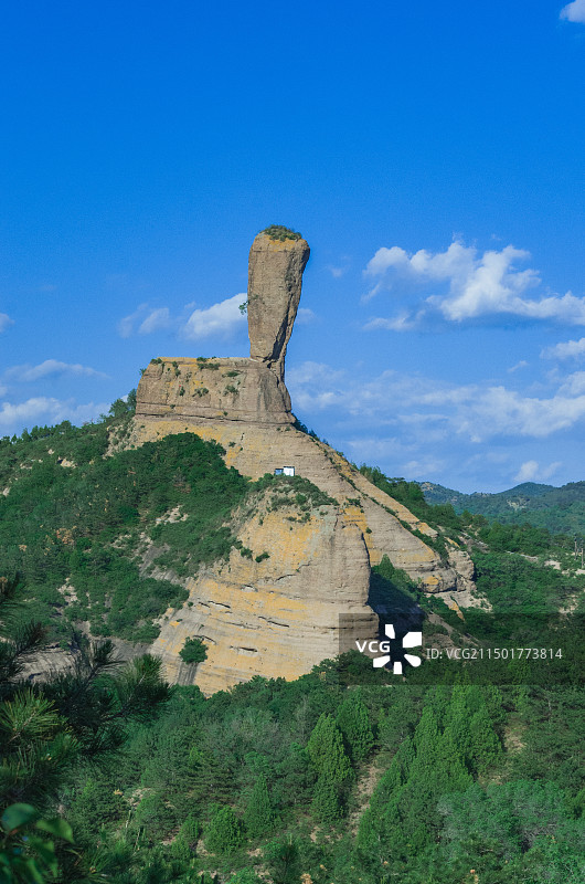 承德磬锤峰森林公园景区图片素材