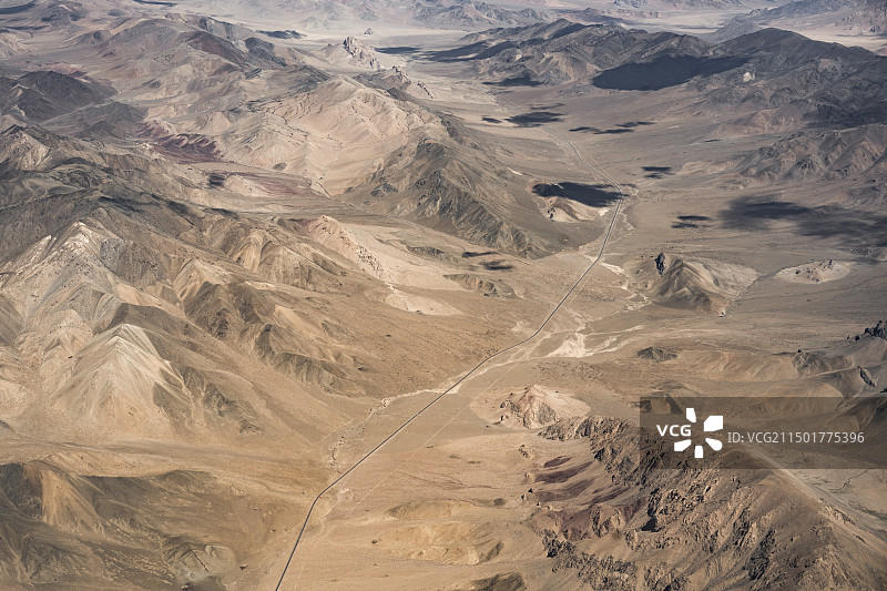 西藏阿里中印边境G219国道公路图片素材