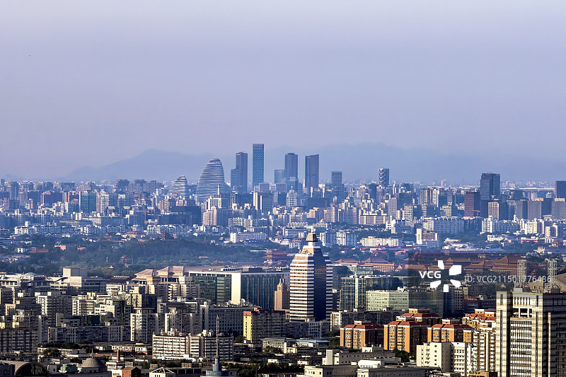 望京和故宫图片素材