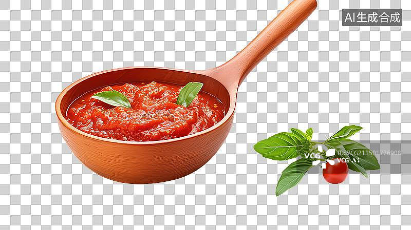 【AI数字艺术】蕃茄酱免抠元素图片素材