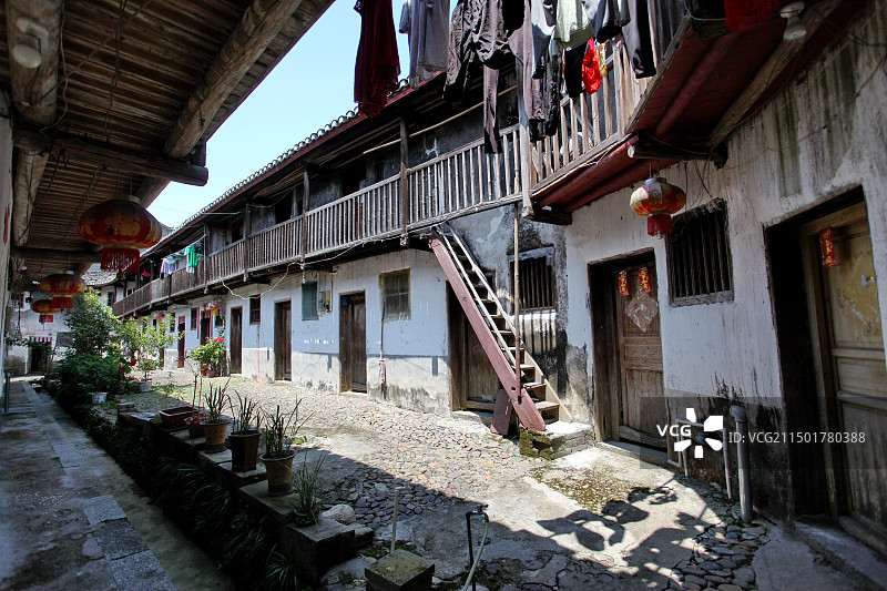 韶关市始兴县满堂客家大围图片素材