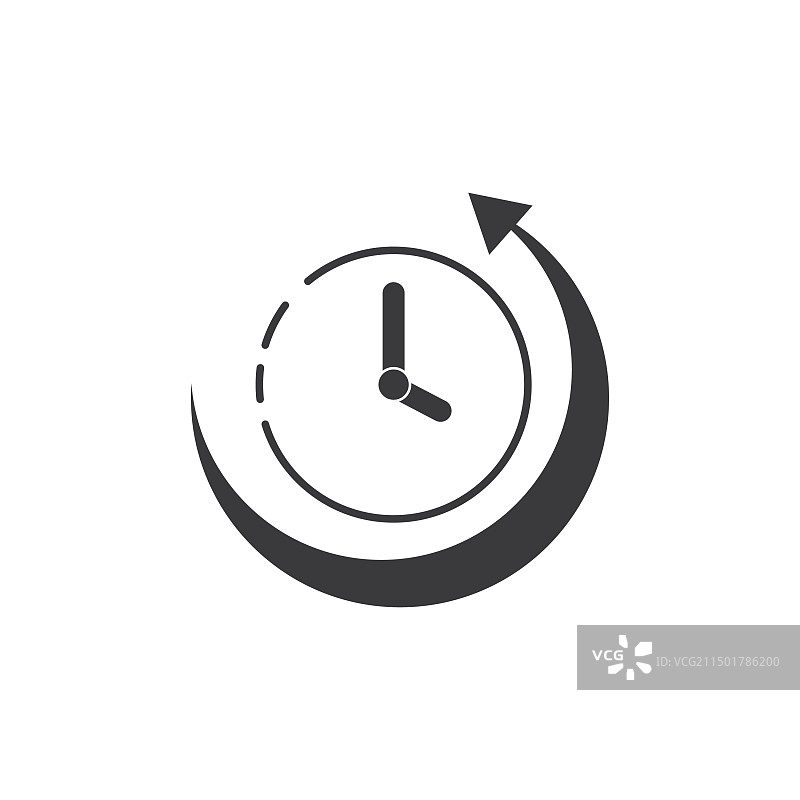 时钟和时间图标图片素材