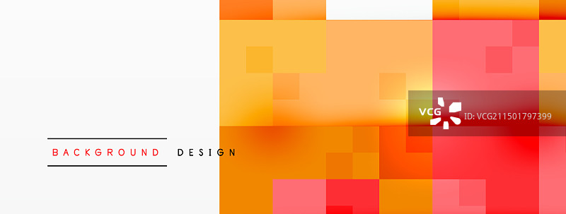 彩色背景方块白边图片素材