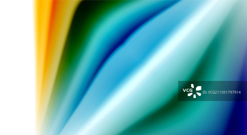 彩色混合液体彩虹形状背景图片素材