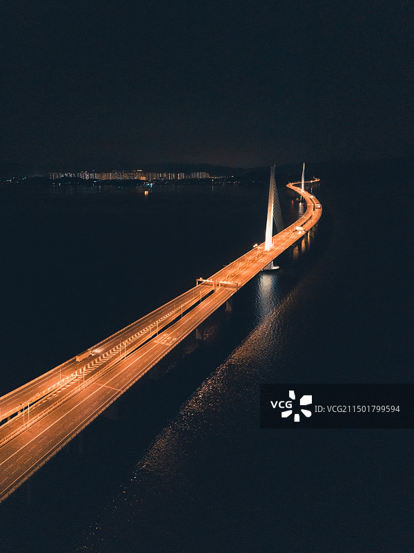 深圳 深圳湾口岸 深圳湾公路大桥图片素材