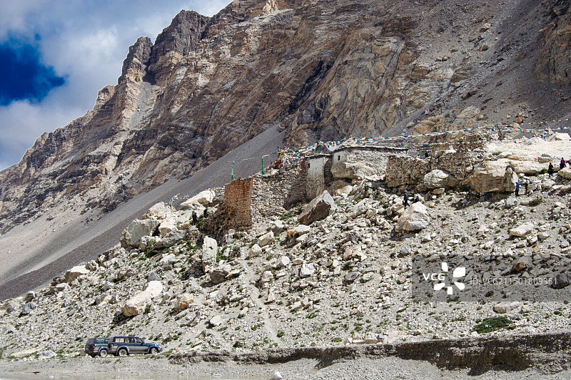 青藏高原喜马拉雅山脉生态地质地形与环境保护图片素材