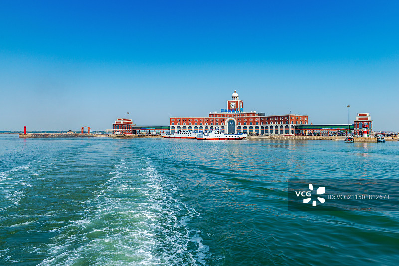 大连普兰店皮口港图片素材