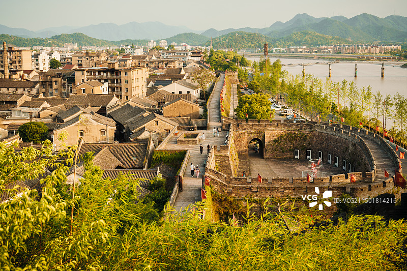 台州临海市江南长城景区图片素材