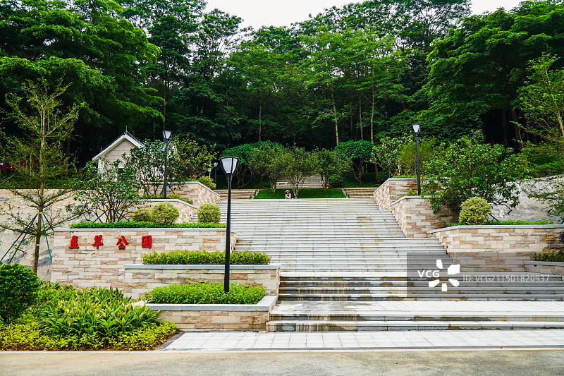 广州盈翠公园图片素材