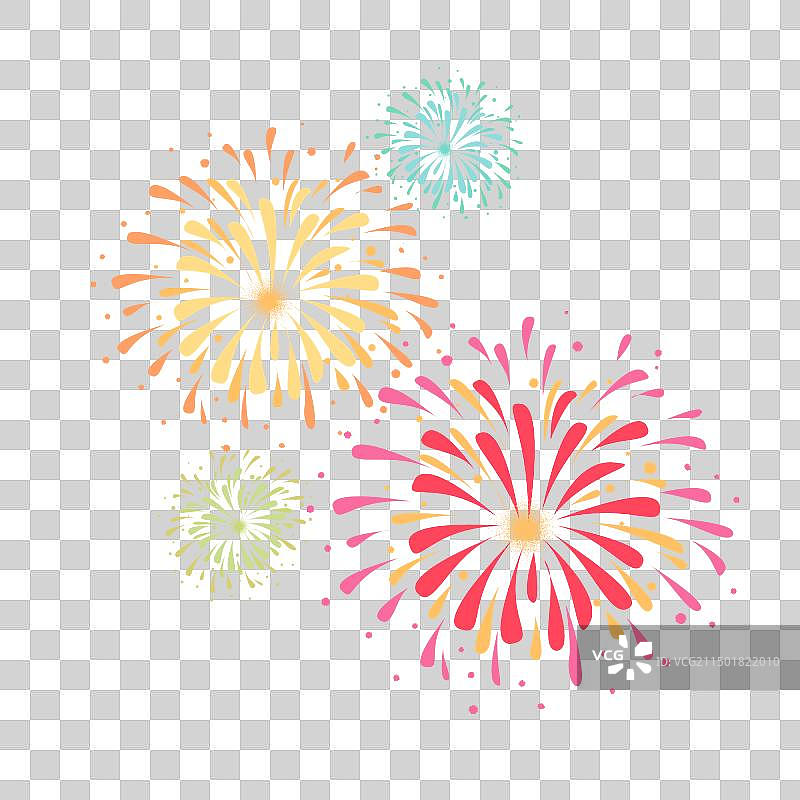 节日庆祝烟花素材图片素材