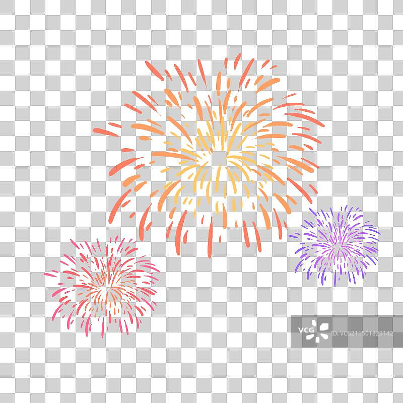 节日庆祝烟花素材图片素材