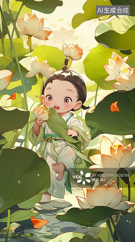 【AI数字艺术】仲夏夜之梦图片素材